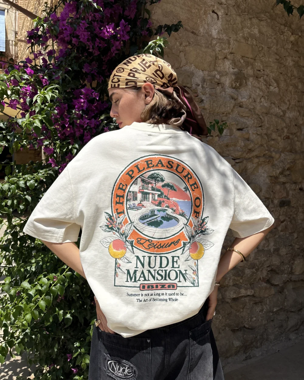 Mansion Tee Marshmallow - 3