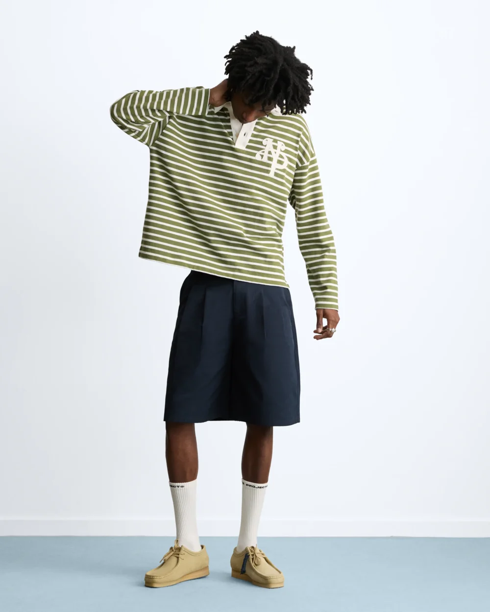 Rayas Polo Green - 4