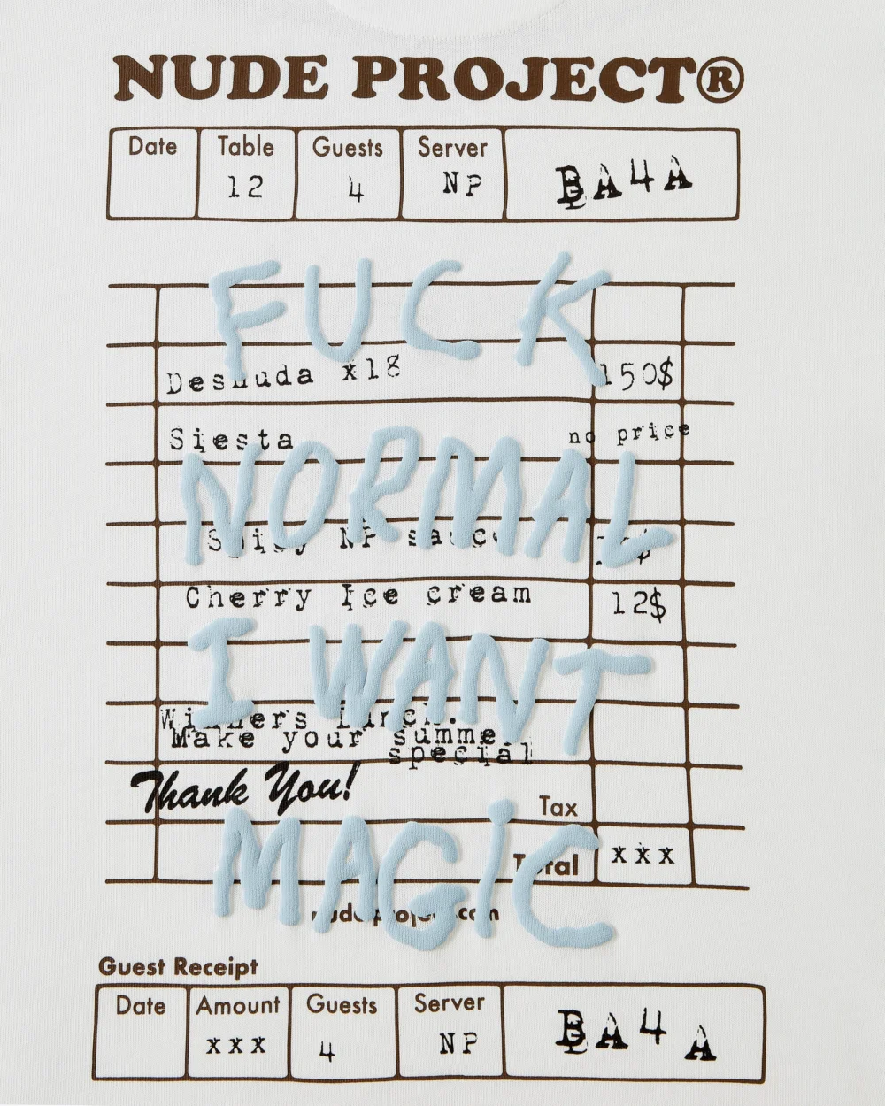 Fuck Normal Tee White - 5