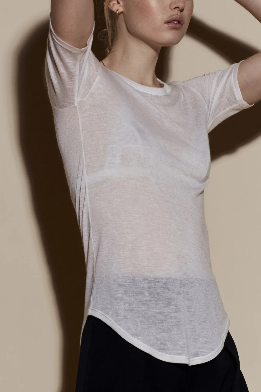 HARDY TEE / CREME - 5