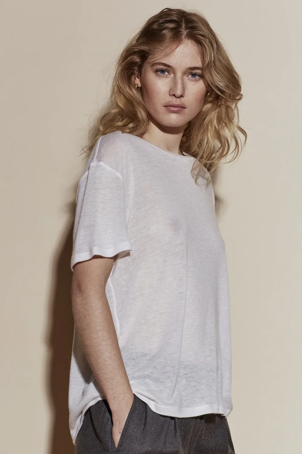 JOHNNY TEE / CREME