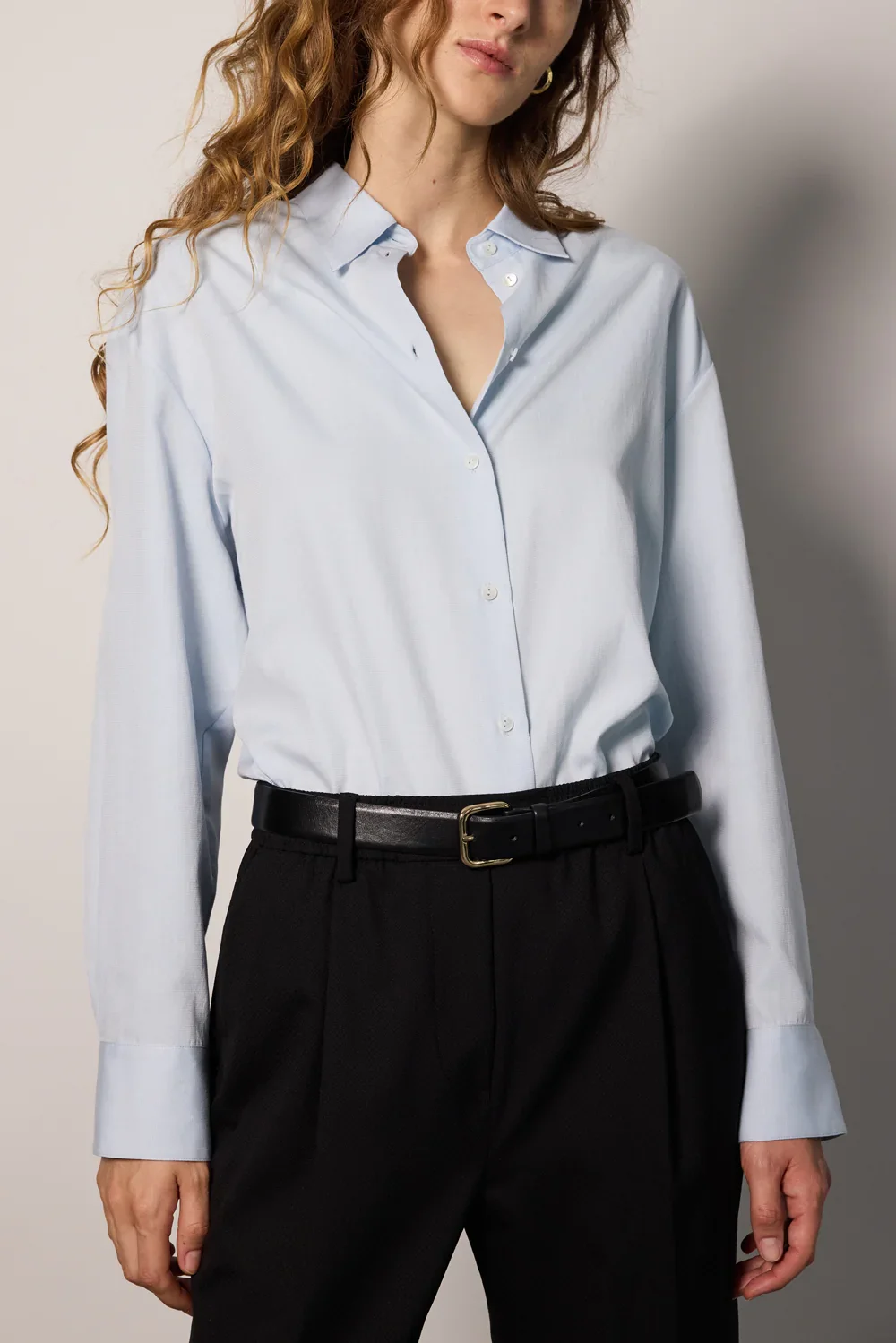 SUSAN SHIRT / PALE BLUE