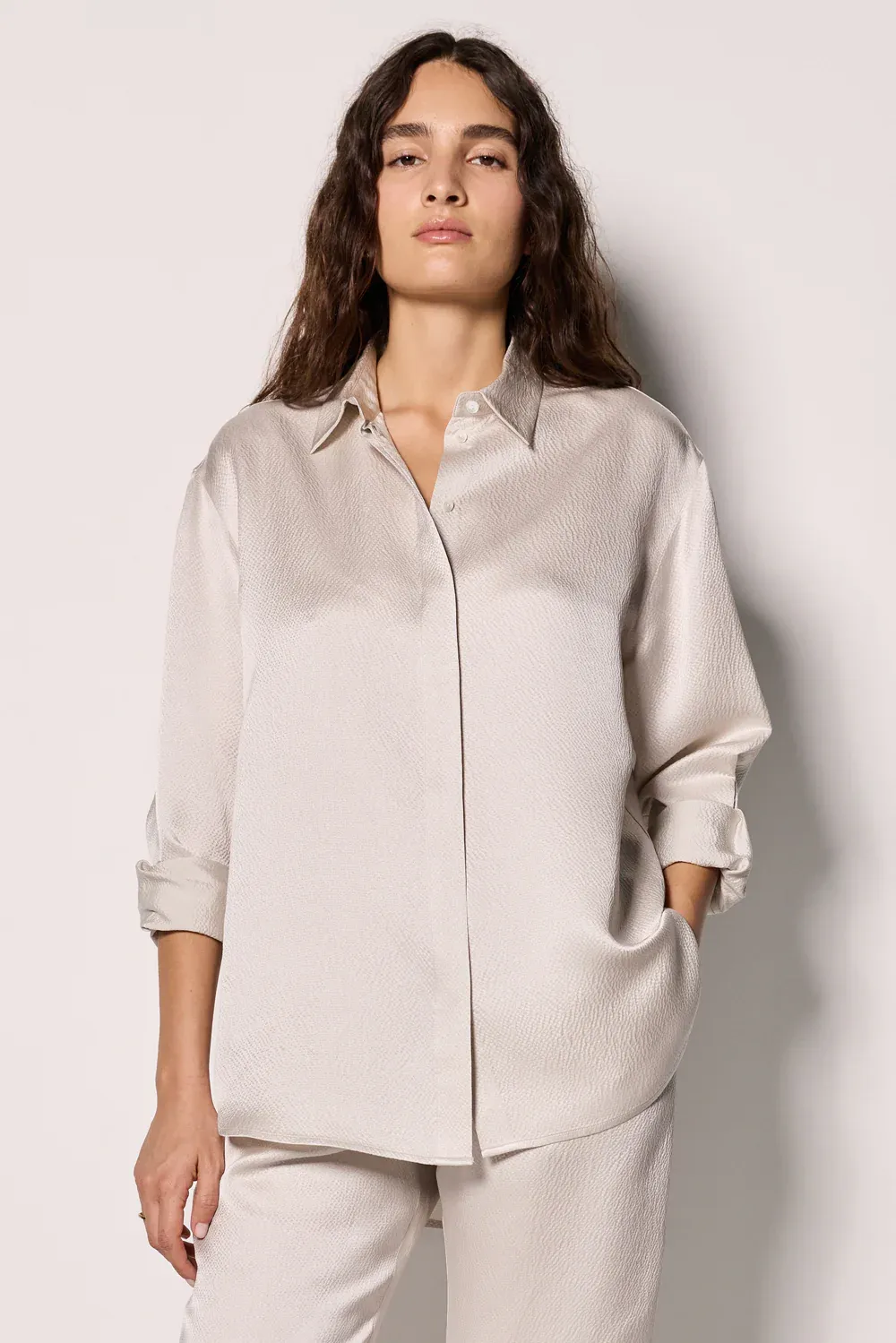 VALERIE SHIRT / OYSTER