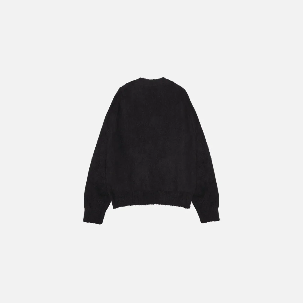 Shaggy Knit Cardigan - 2