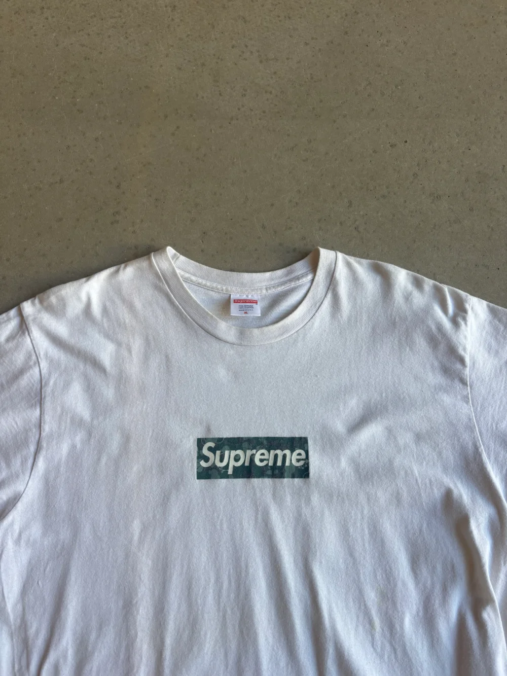 Supreme Mo Wax Box logo Futura White Tee XL - 2