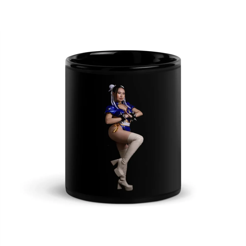 Black Glossy Mug