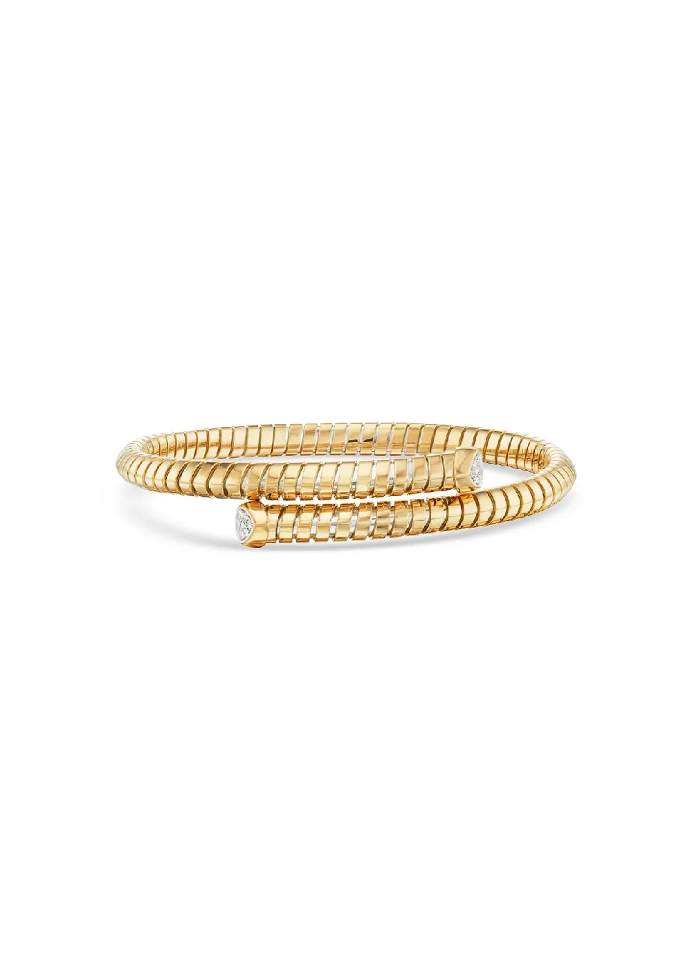 Trisolina Bypass Diamond Pavé Bracelet