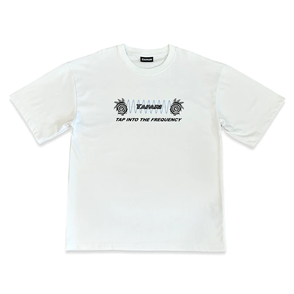 FREQUENCY T-SHIRT WHITE - 2