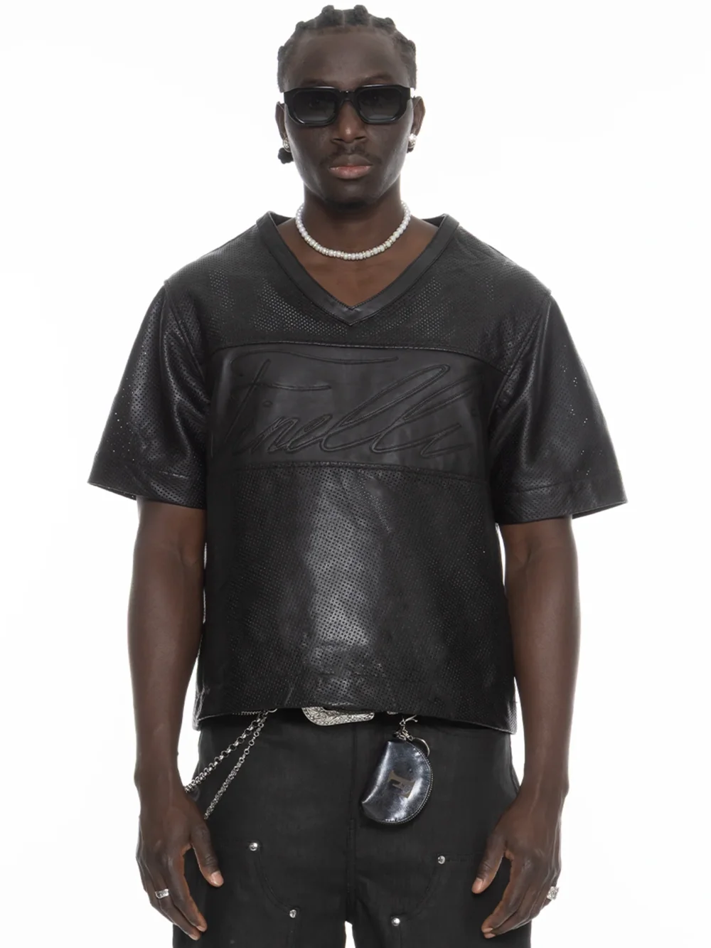 FINELLI Leather Jersey