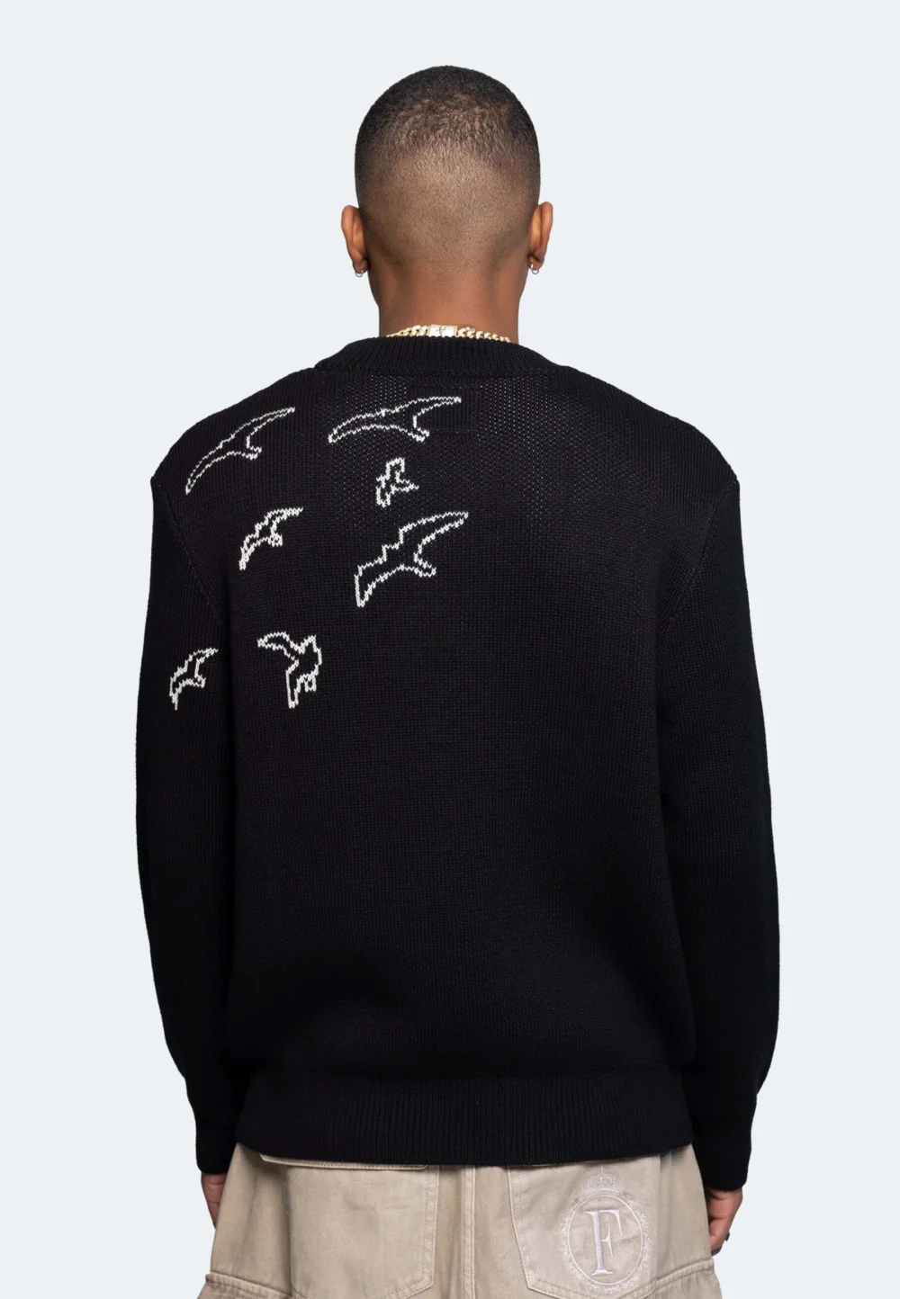 Free Birds Knit Sweater Black - 3