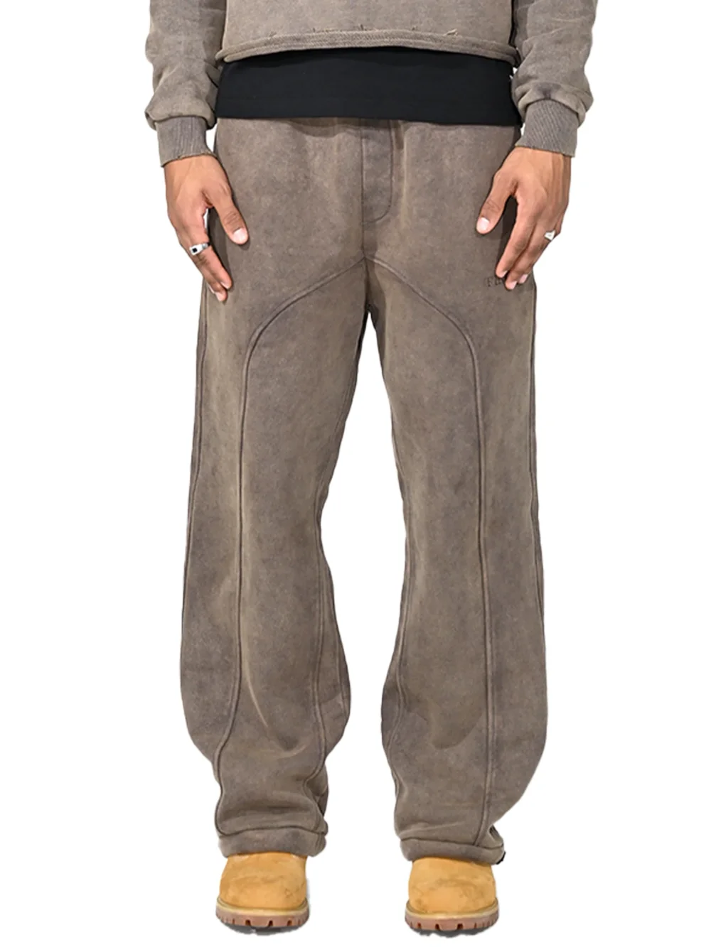 Baggy Sweatpants Brown
