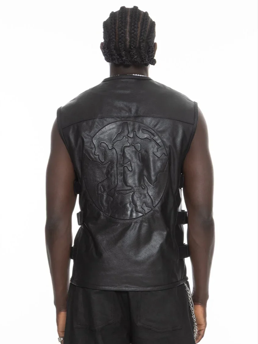 FINELLI Globe Leather Vest