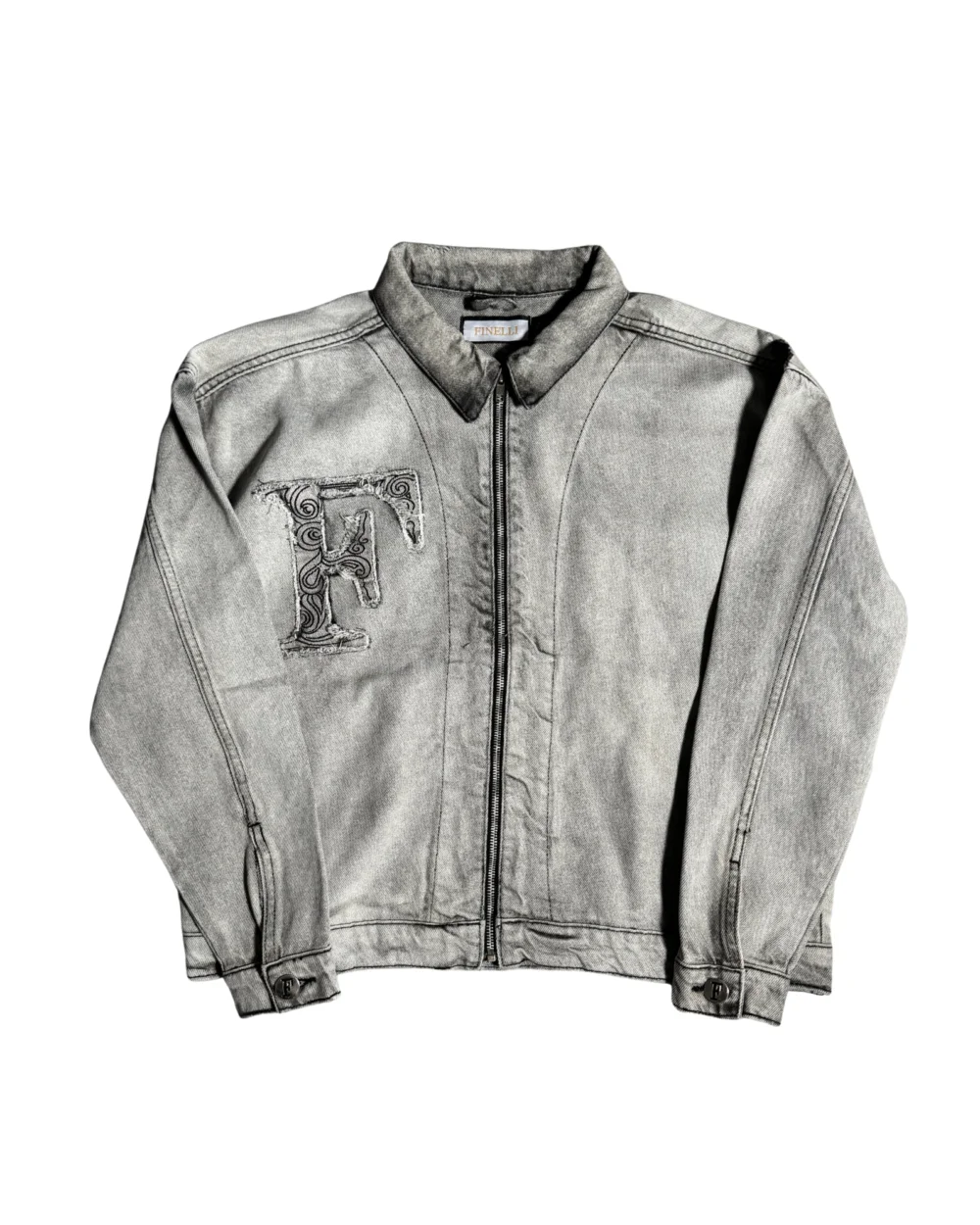 FINELLI Denim Jacket Light Grey