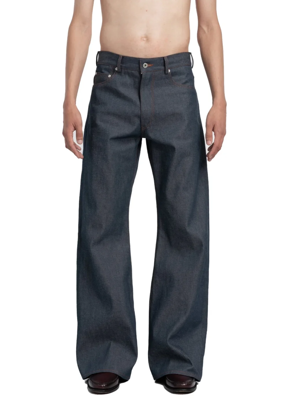 NATURAL INDIGO SELVEDGE DENIM