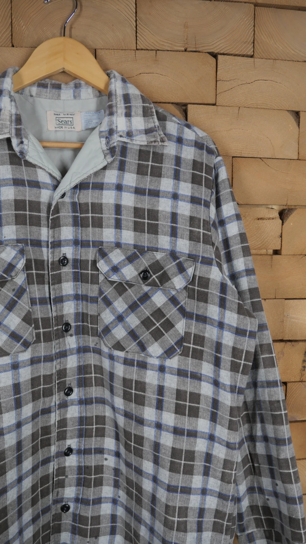 1980s Quilted Flannel | L - 3