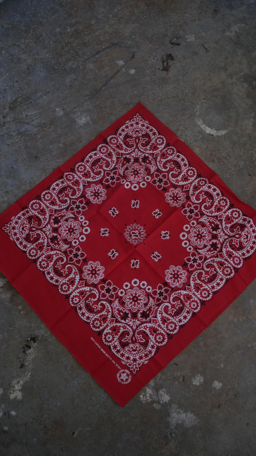 1980s Red Bandana