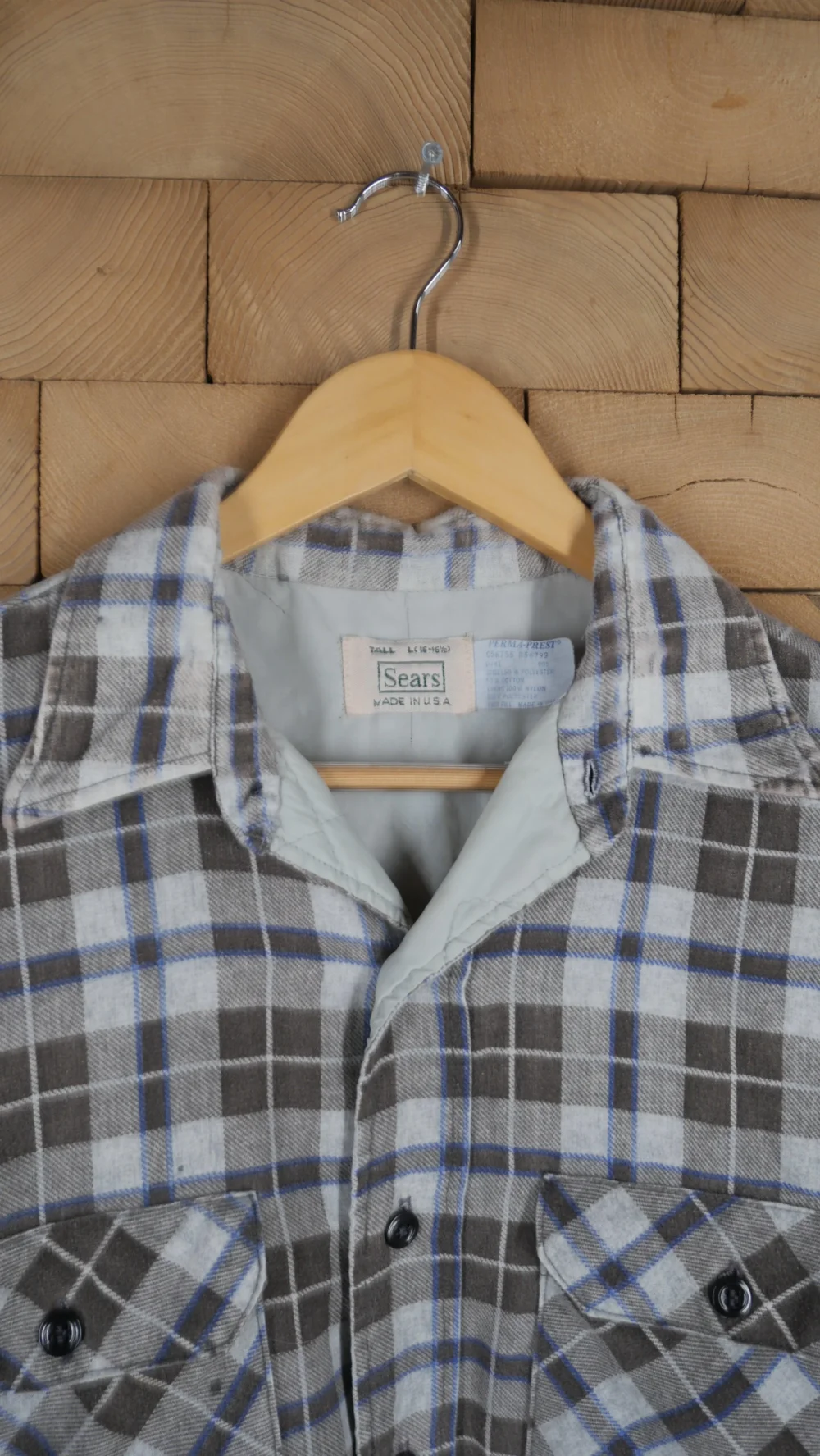 1980s Quilted Flannel | L - 4