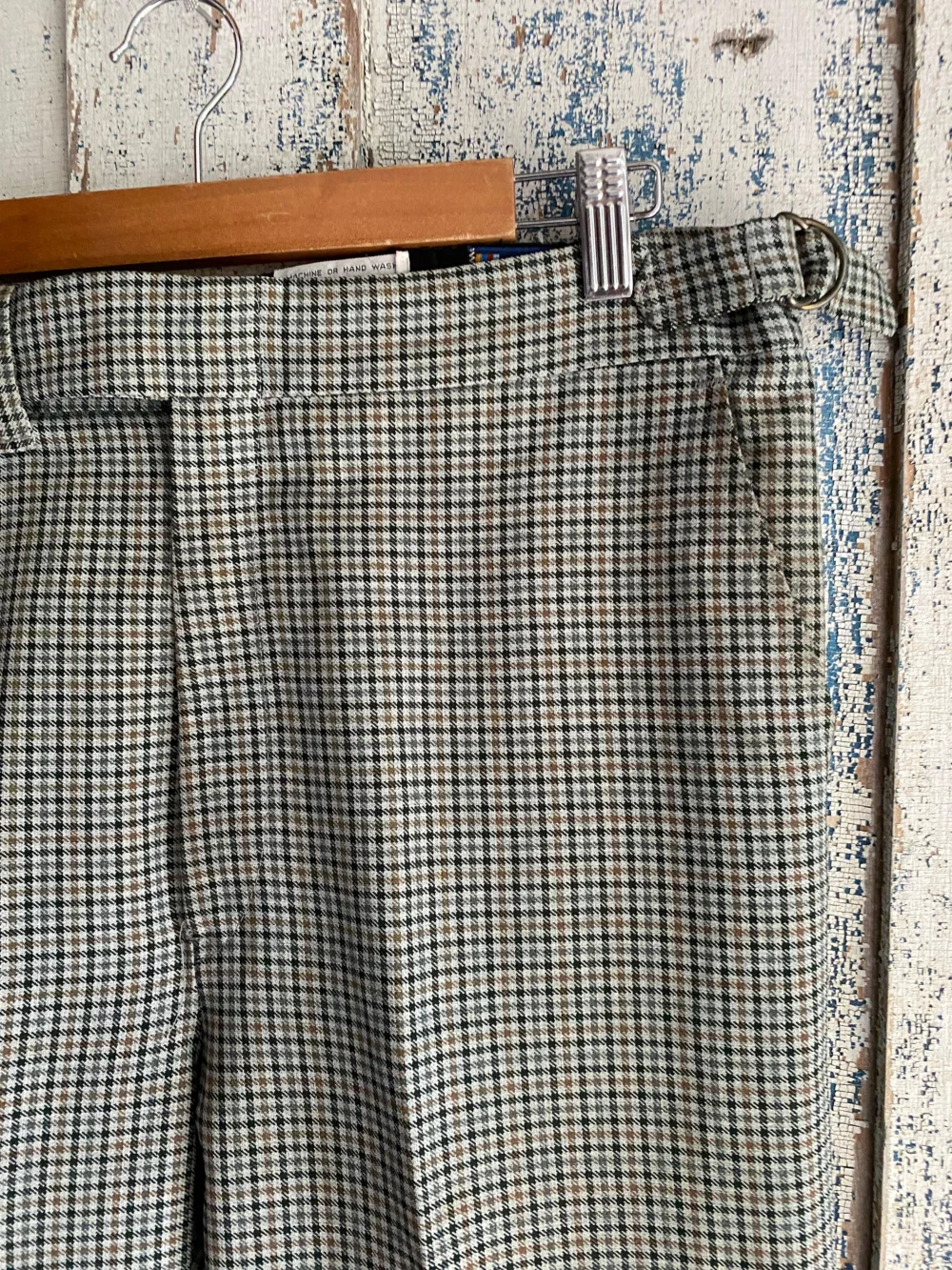 1970s Dee Cee Patterned Slacks | 36 - 4