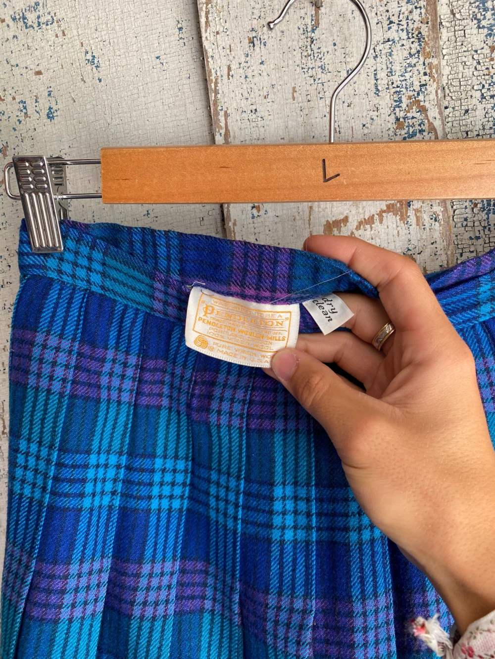 1980s Pendleton Wool Skirt | 27 - 4