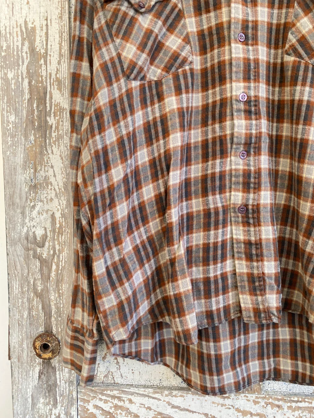 1980s Boxy Flannel | L - 3