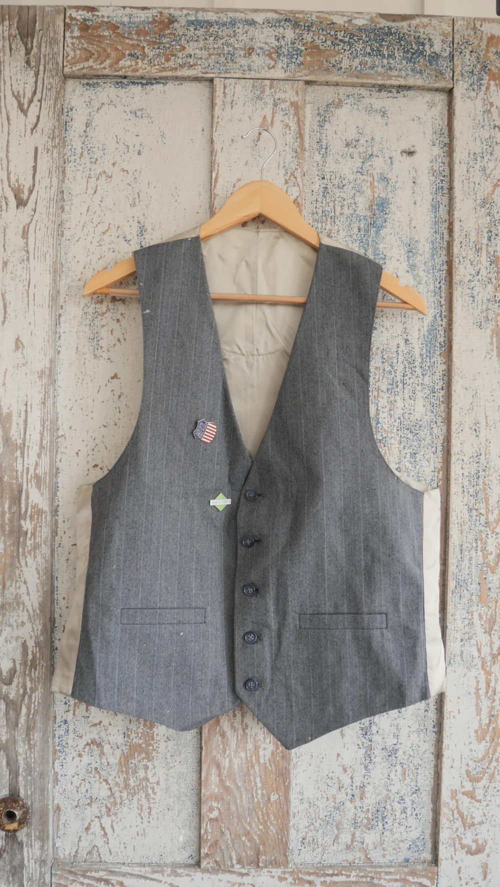 1980s Patch Vest | L