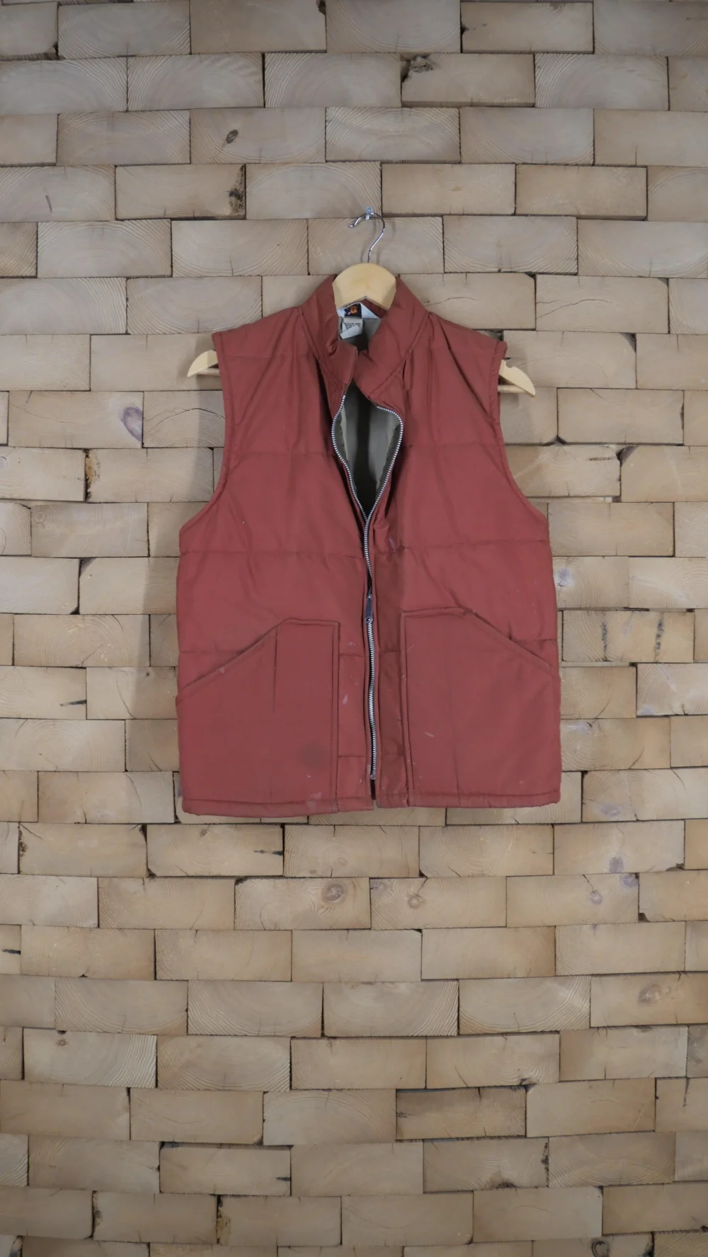 1970s Puffer Vest | L