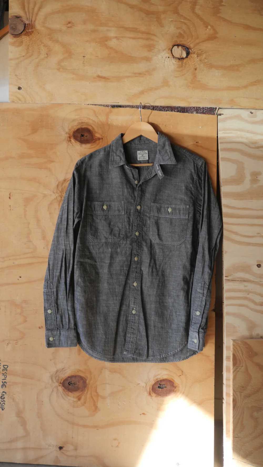 2000s Salt n Pepper J.Crew Shirt | M