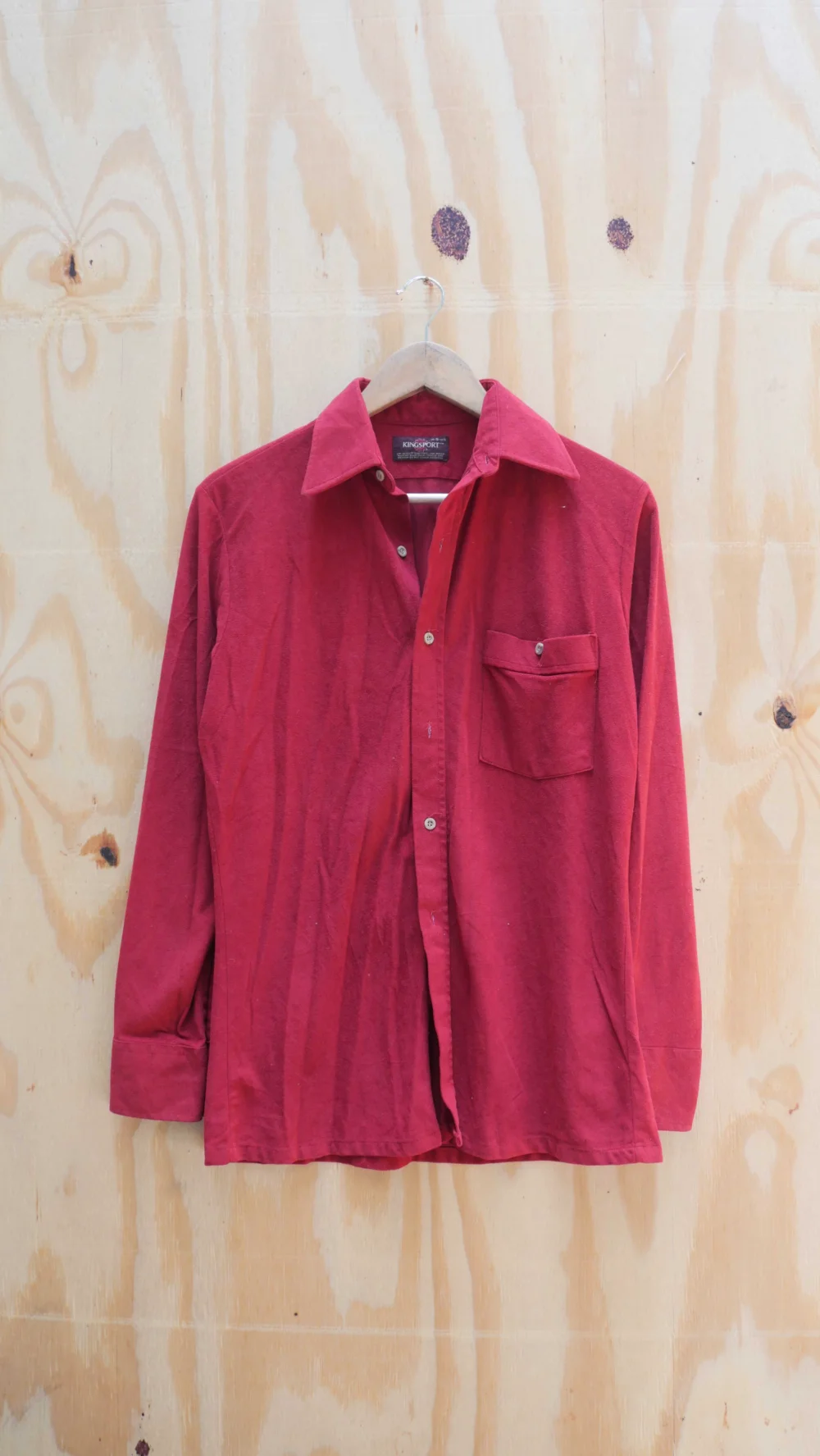 1970s Velour Shirt | S