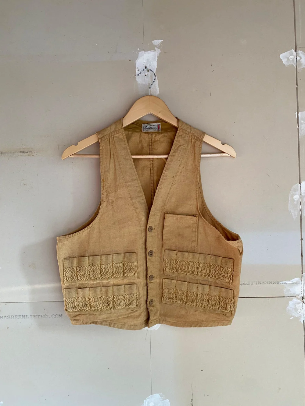 1960s Sears Hunting Vest | S