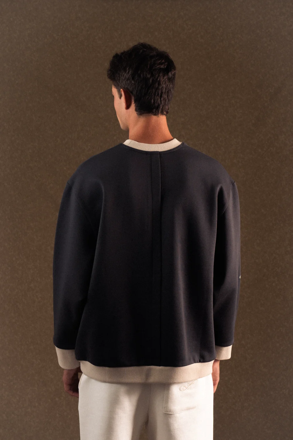 Dropped Armhole Crewneck Sweatshirt - 3