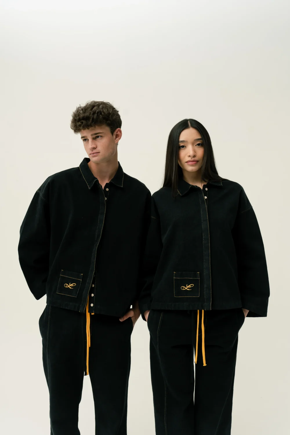 Asymmetrical Denim Jacket