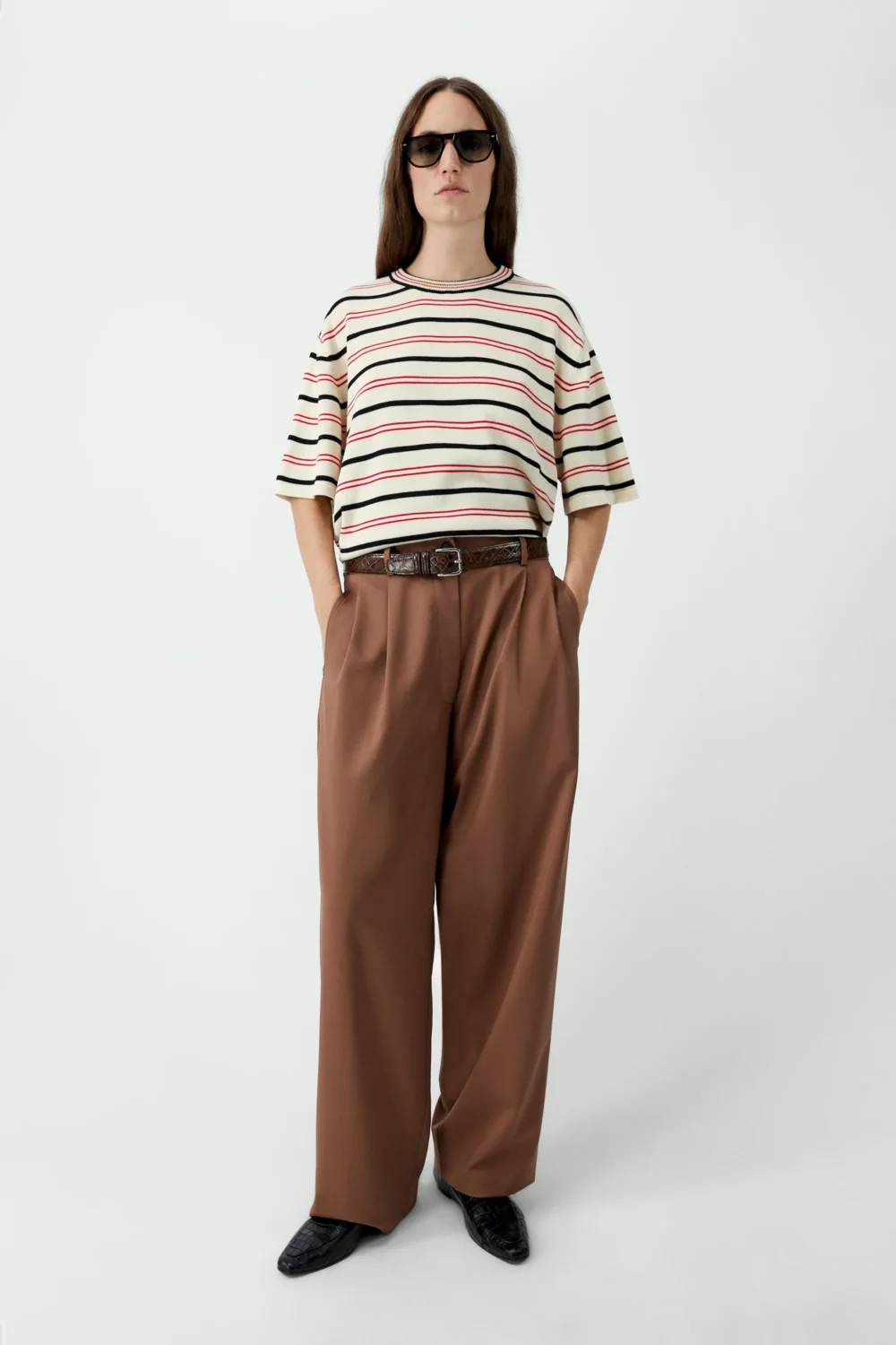 ORGANIC COTTON STRIPED T-SHIRT
