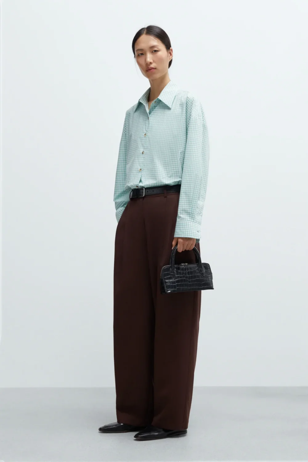 TAILORED MASCULINE PANTS
