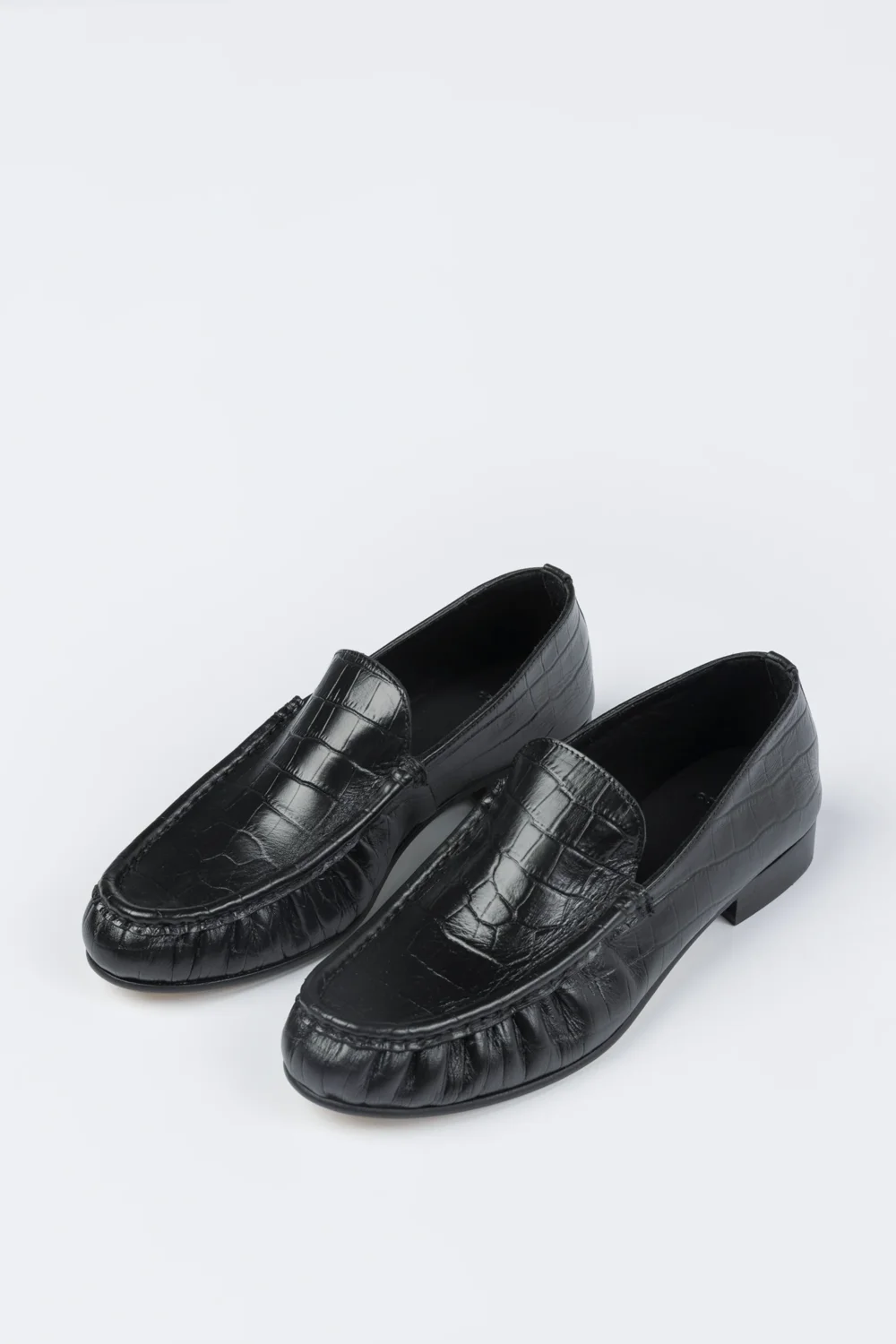 LEATHER LOAFER RAMA CROCODILE - 2