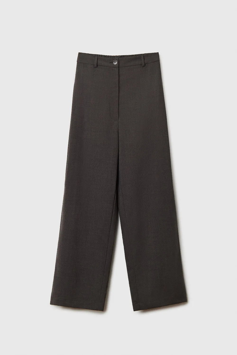 WIDE LEG PANTS DEEP TAUPE