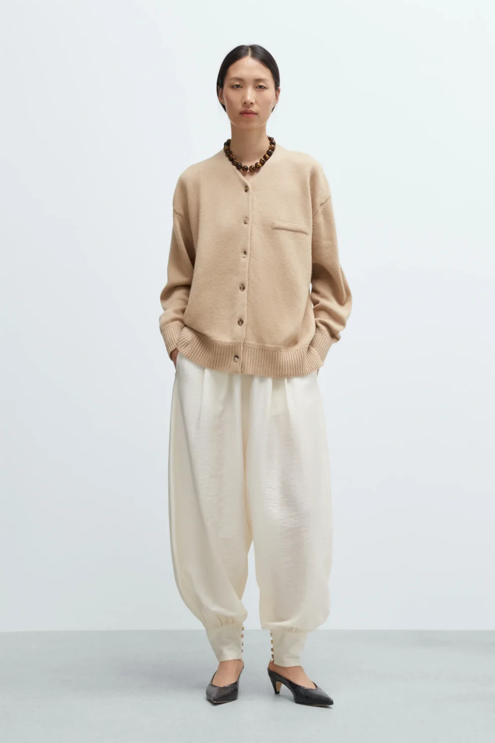 MERINO WOOL CARDIGAN