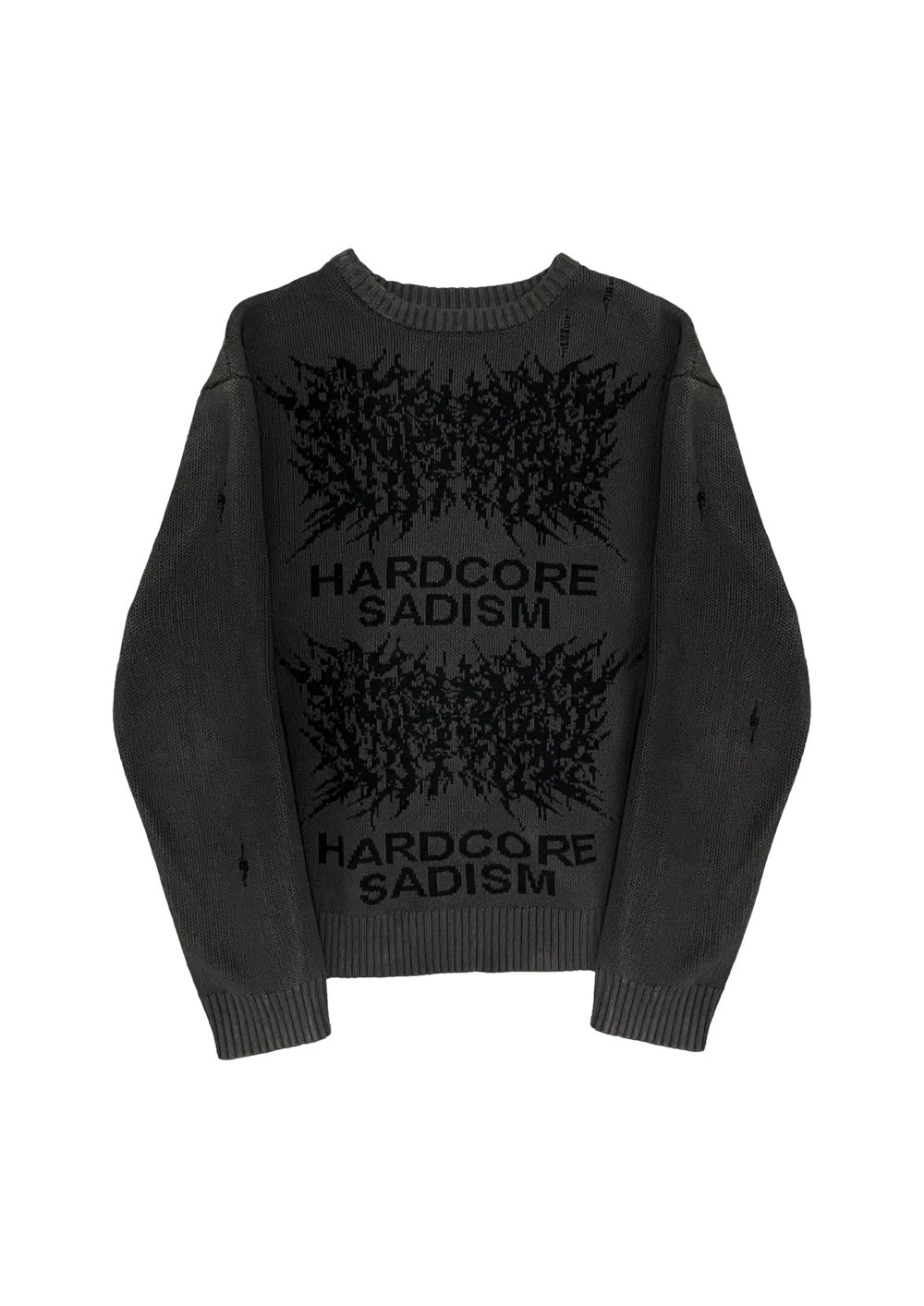 HARDCORE METAL KNIT SWEATER