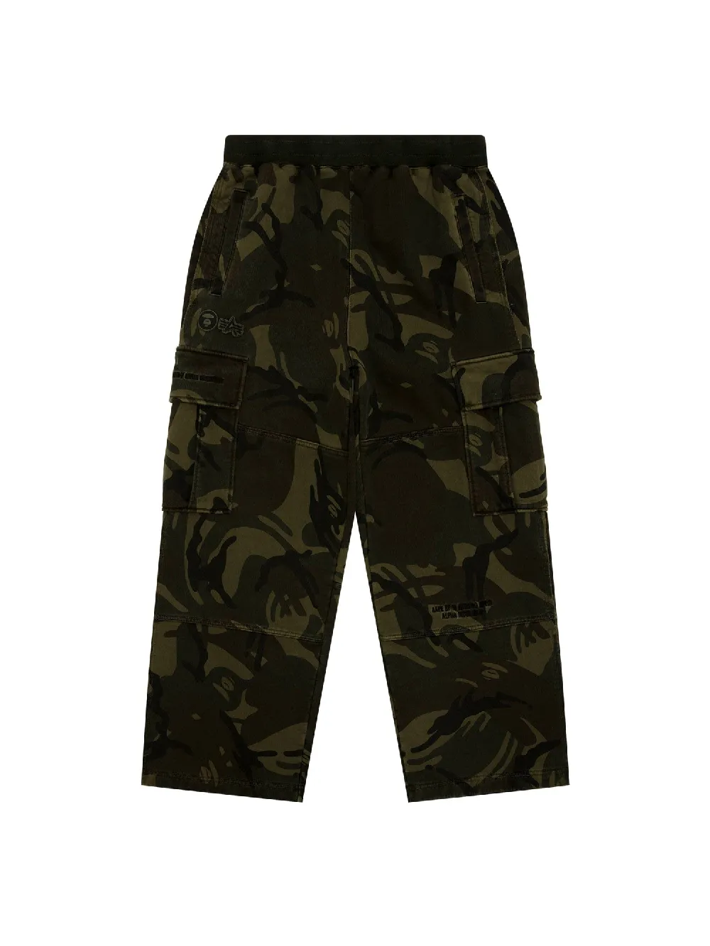 AAPE X ALPHA CAMO ARMY SWEATPANT