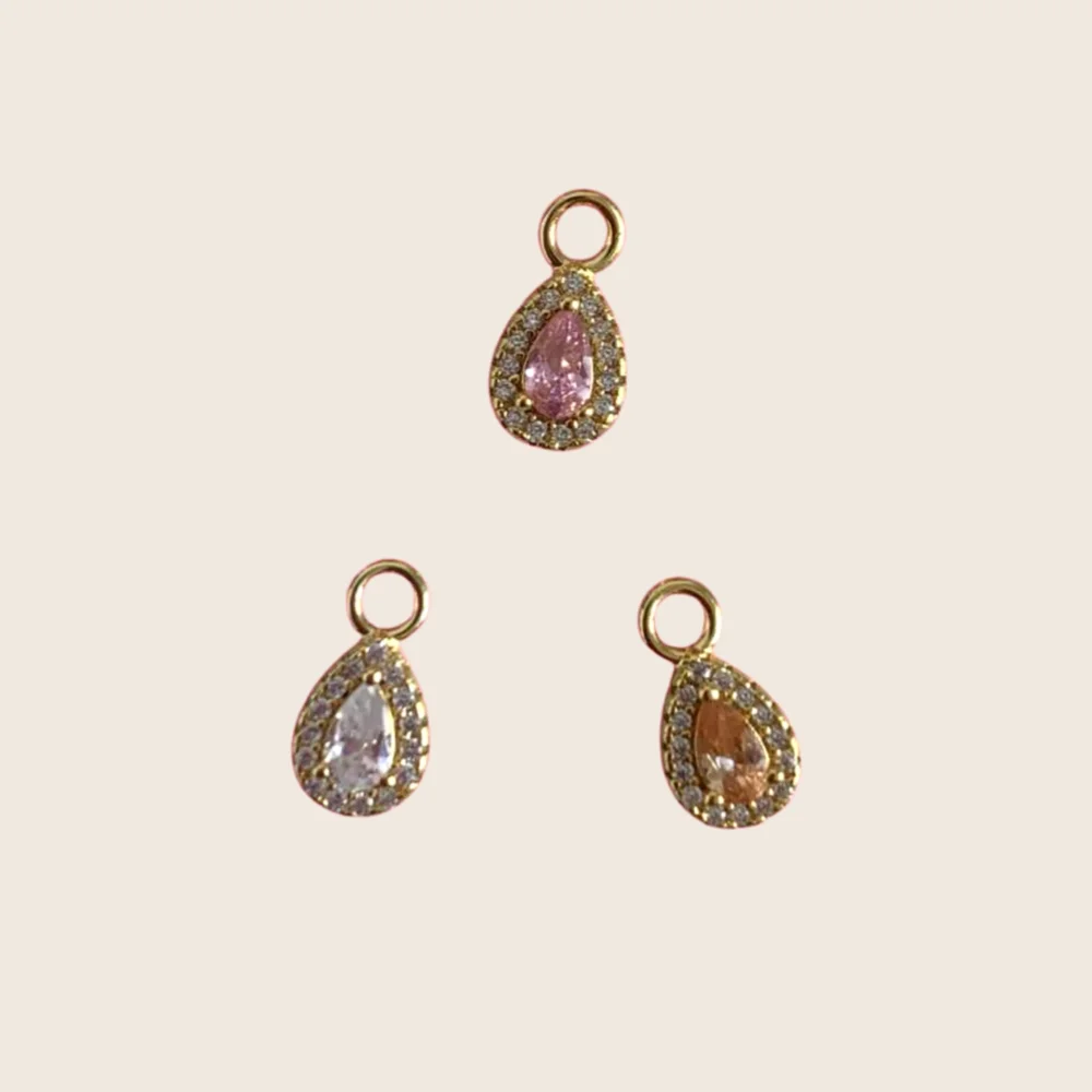 Teardrop charms