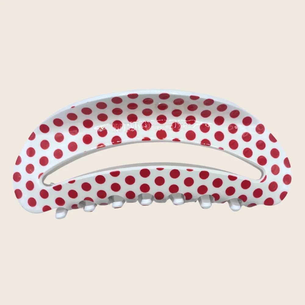 Polkadot Moon Hairclip