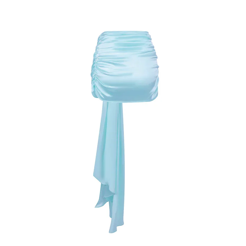 50%OFF Blue knotted skirt - 5