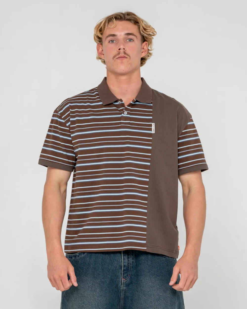 Pop Off Short Sleeve Polo