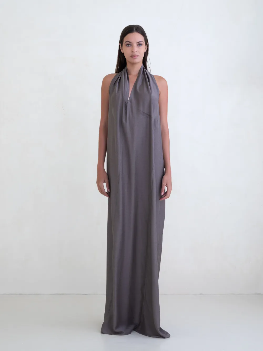 Spiral Dress - Taupe