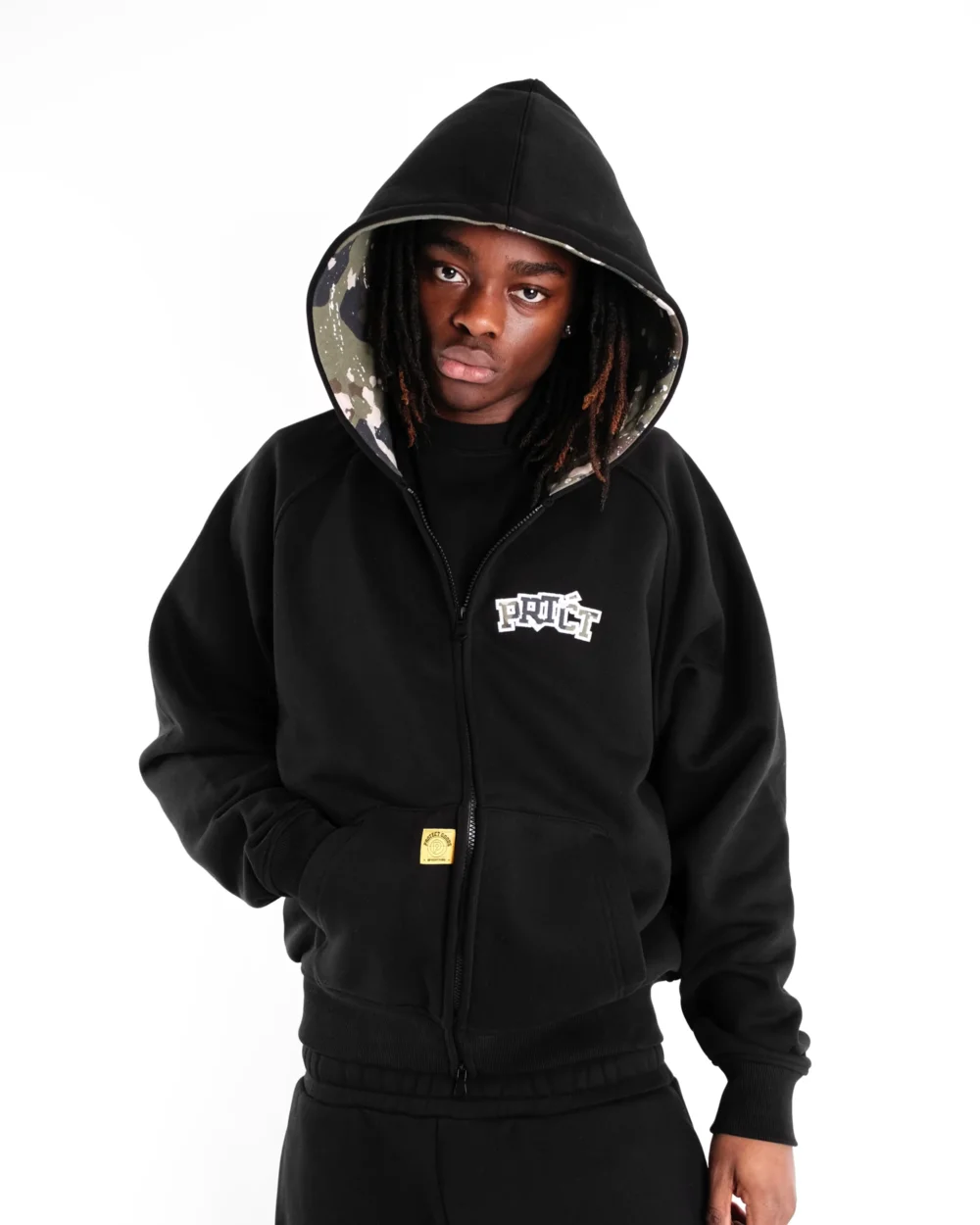 PRTCT CAMO ZIP-UP HOODIE - 2