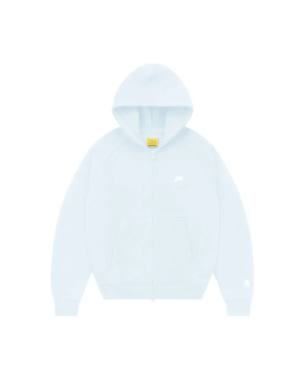 ICE BLUE DAY2DAY ZIP-UP HOODIE