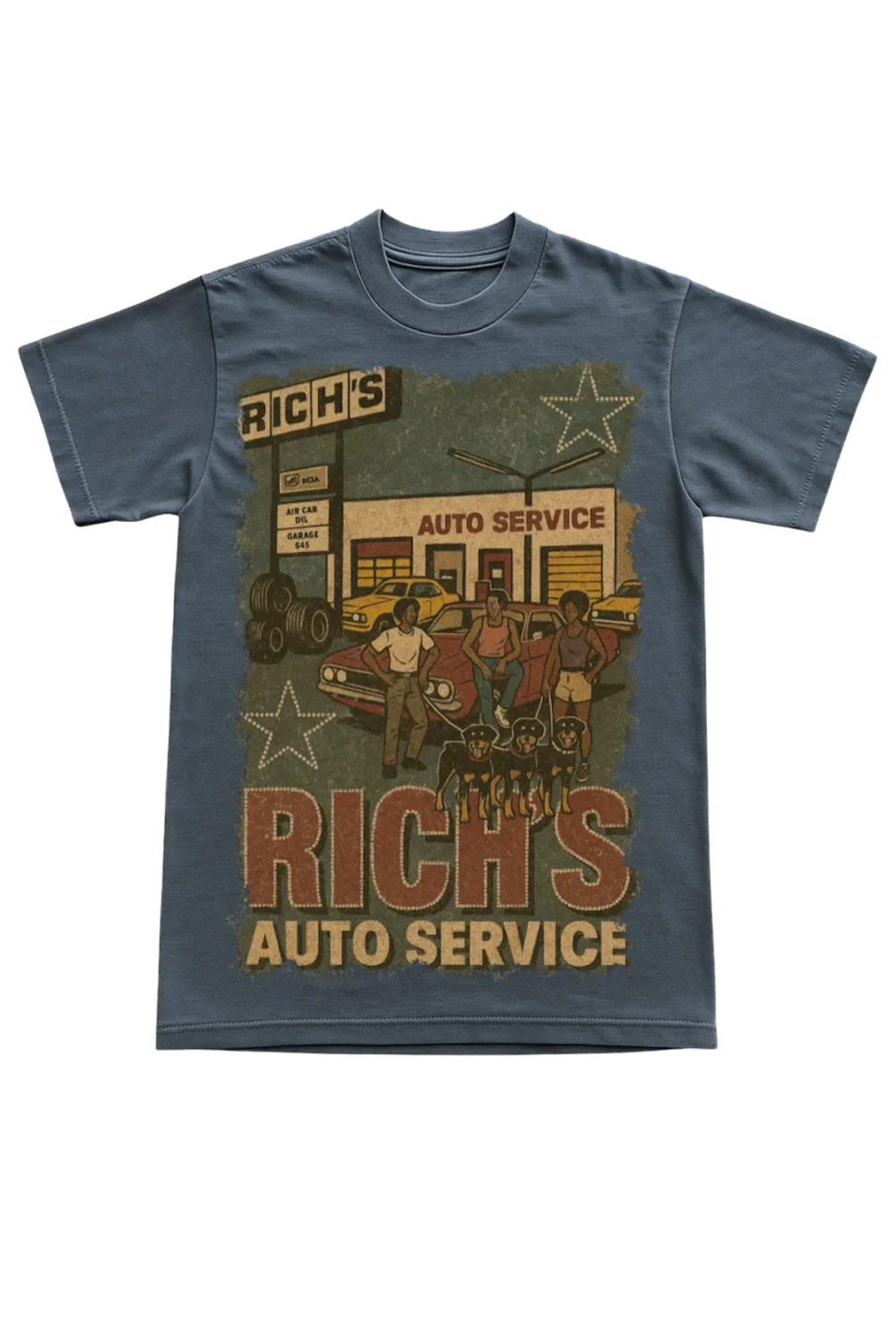 Rich’s Auto Service tee (ash grey)