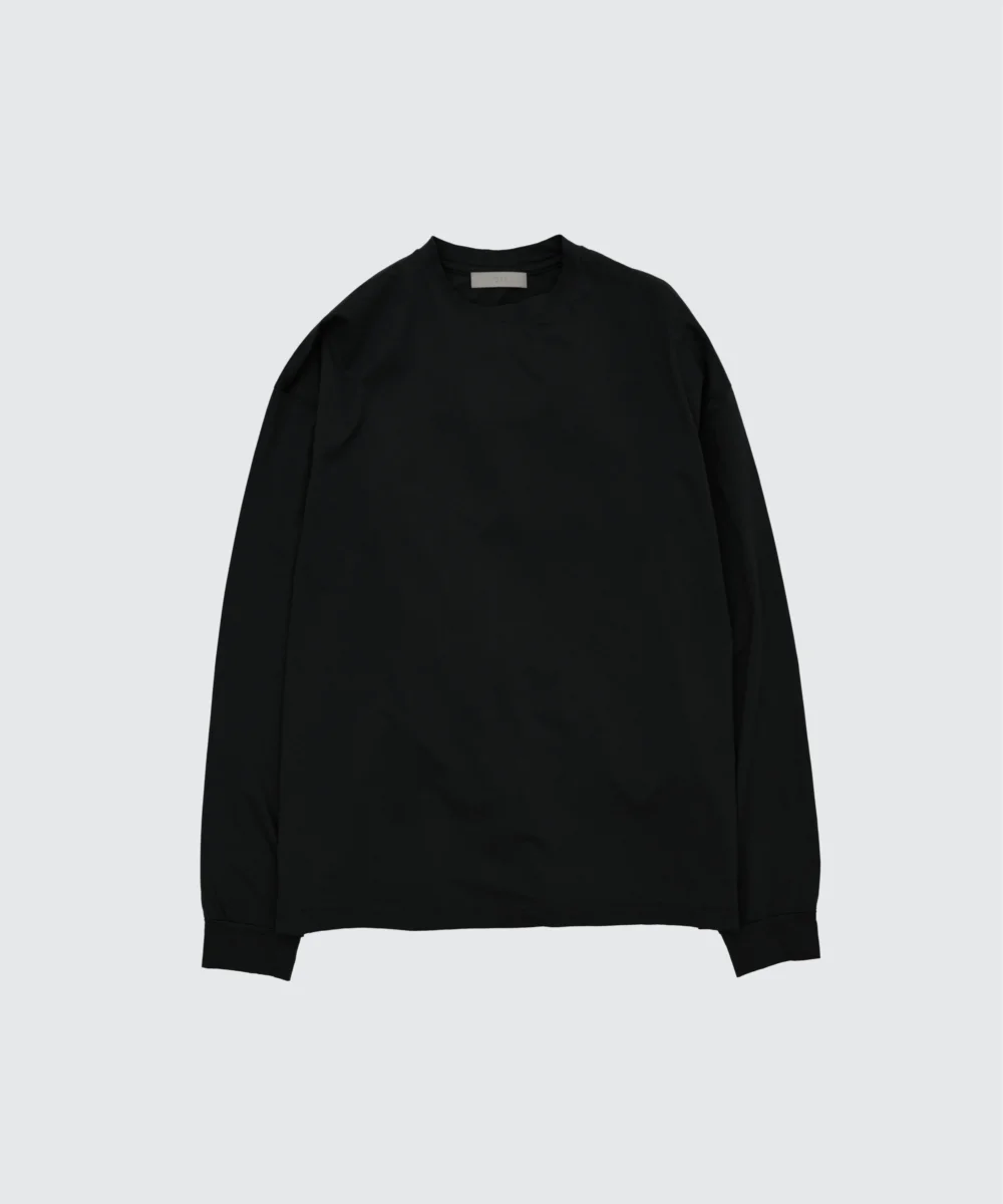 Suvin Cotton Yoke T-Shirt Long Sleeves