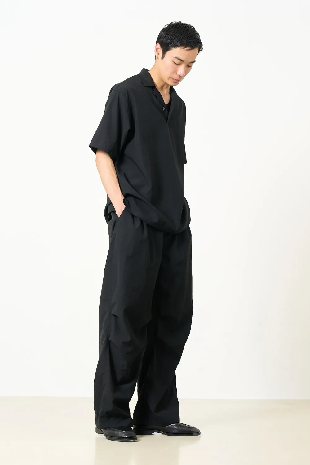 Exclusive Wool Nylon Poplin Skipper Shirt - 2