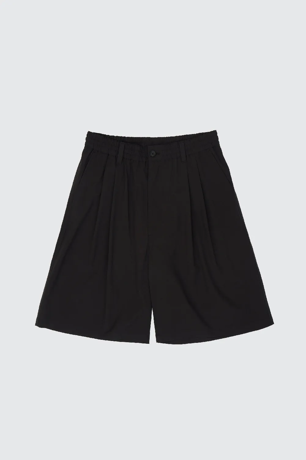 Wool Tropical 2Pleated Easy Shorts