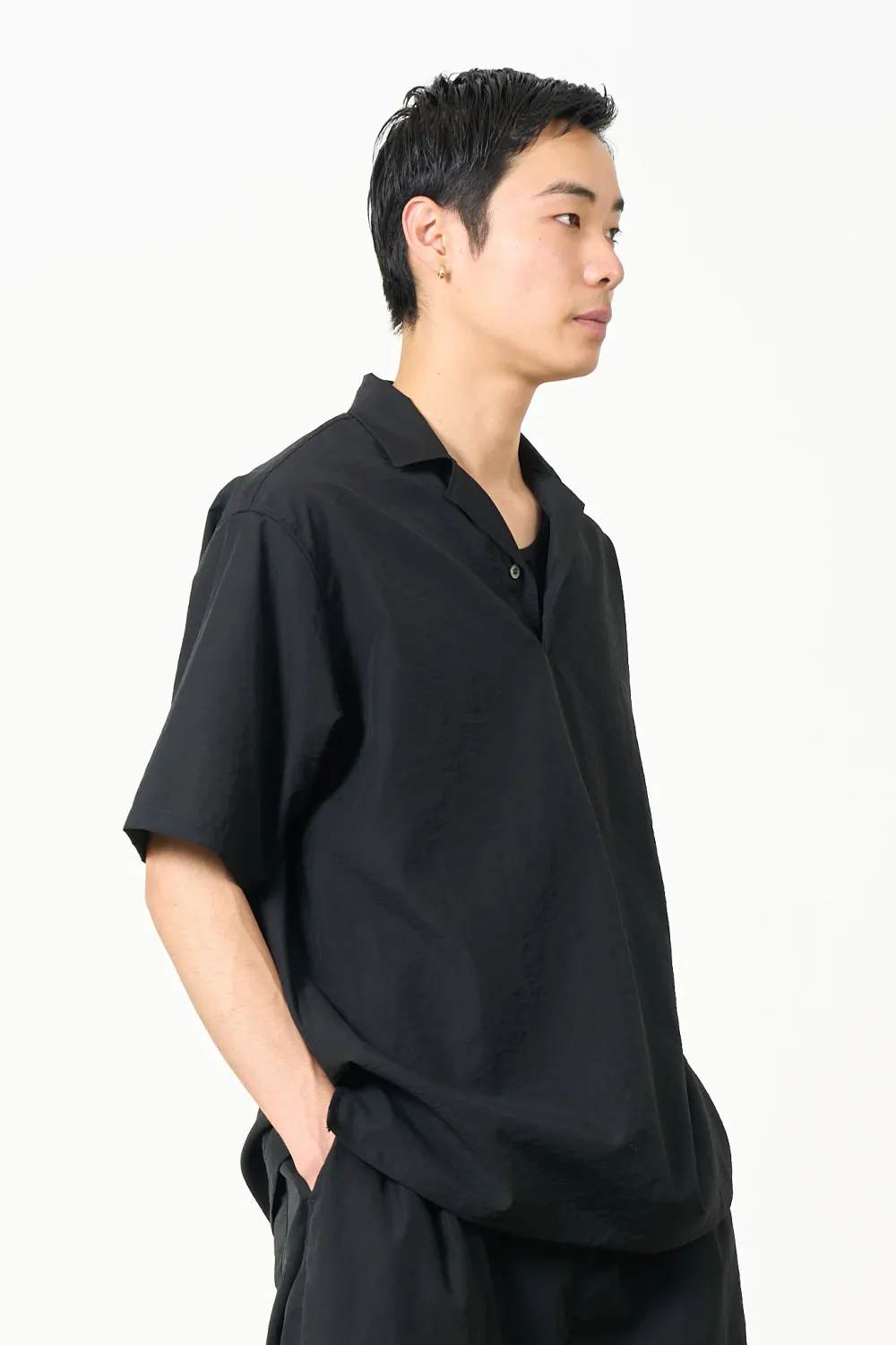 Exclusive Wool Nylon Poplin Skipper Shirt - 4
